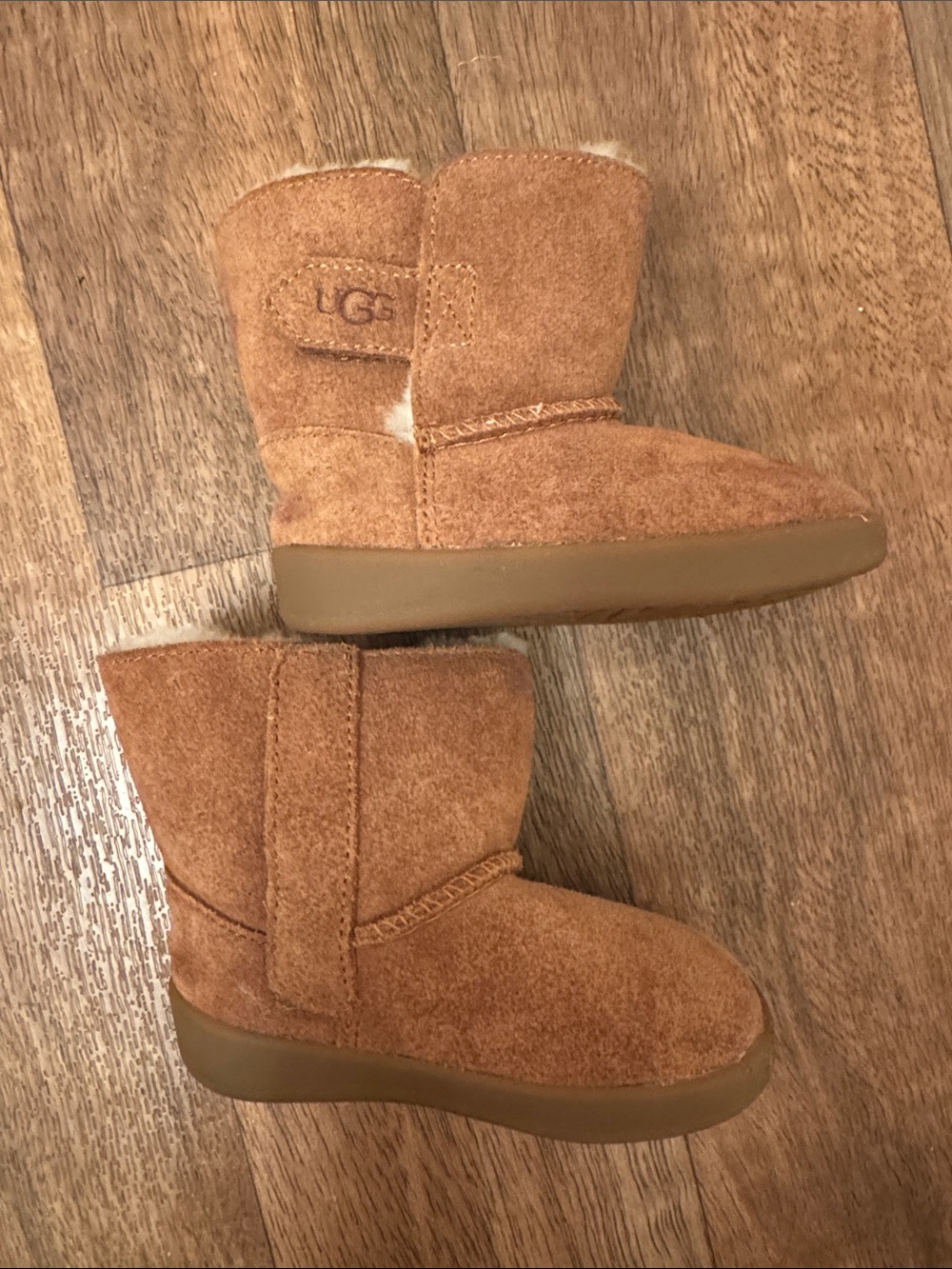UGG 04/05 Short Suede Boots in Chestnut